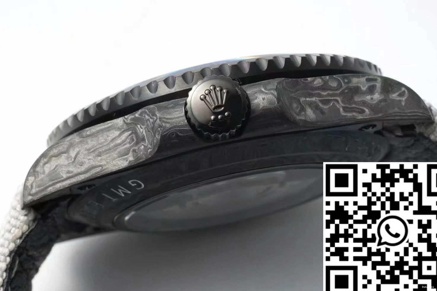Fiber II Carbon Strap Dial Rolex GMT-MASTER Diw Fabric 0819